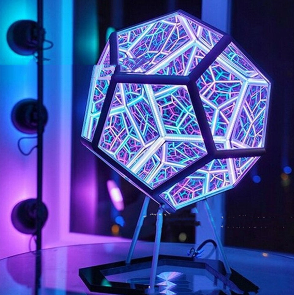 Uendelig Farveskiftende LED-Lampe | InfinityGlow