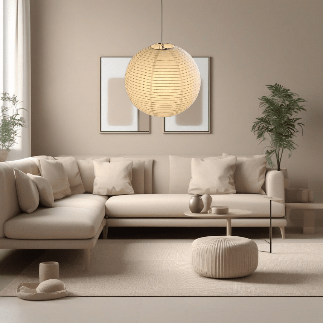 GlowLux – Papirballon Pendellampe