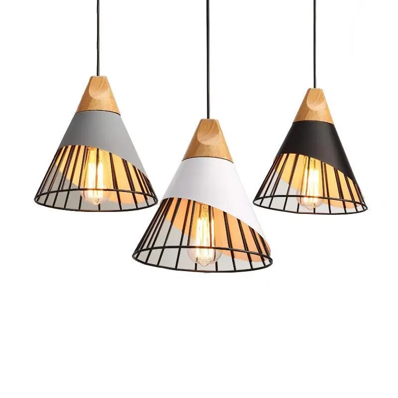 Moderne Træ og Metal Hængelampe | UrbanWood