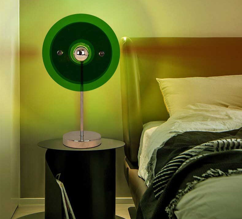 AuraGlow Bauhaus-Inspireret Retro Lampe