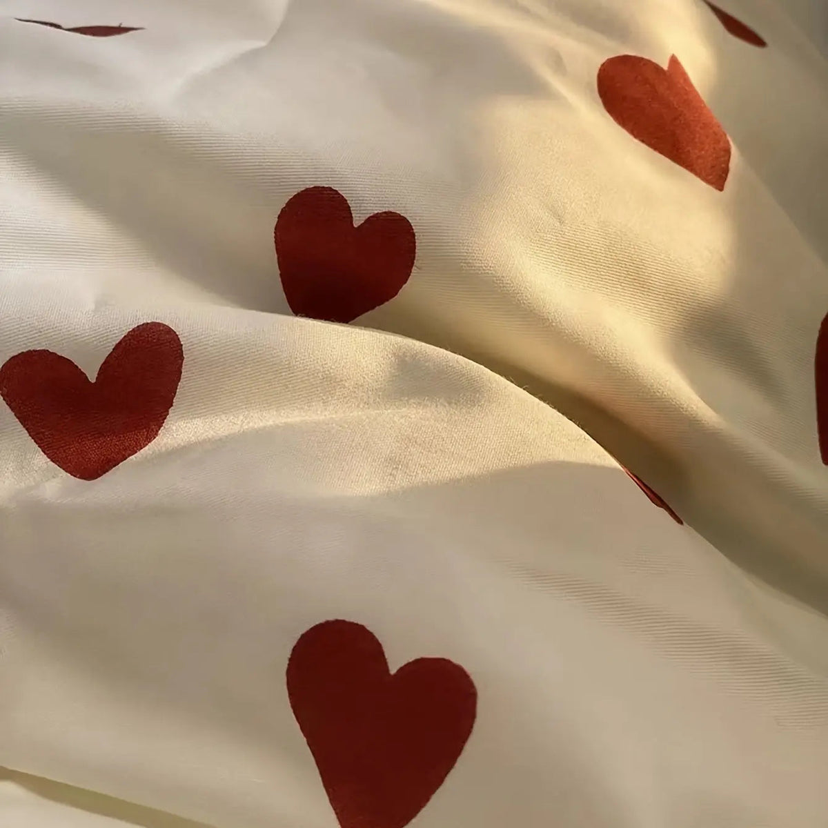Sengetøjssæt med Hjerteprint | HeartDream