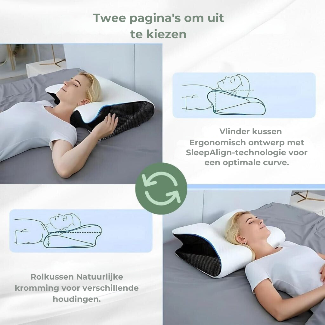 Ortopædisk Pude – SpineSupport | Ergonomisk Design for Smerteløs Søvn