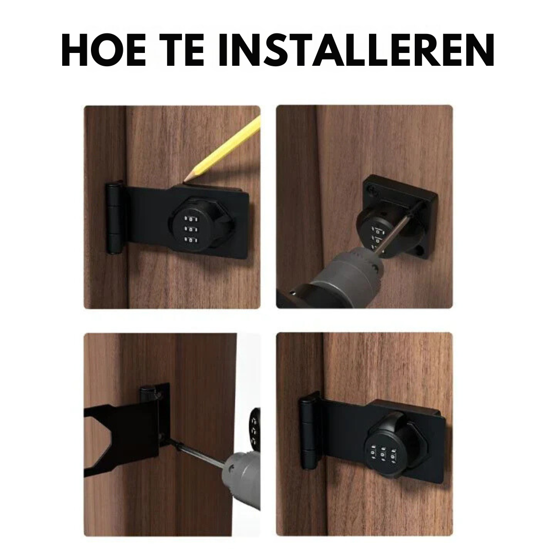 Kombinationslås – Nøgelløs & Alsidig | SecureLock
