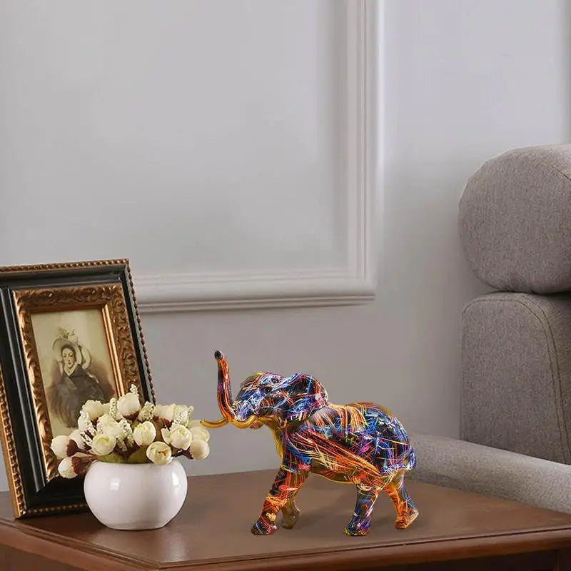Livlig & Unik Elefant Skulptur | BoldElephant