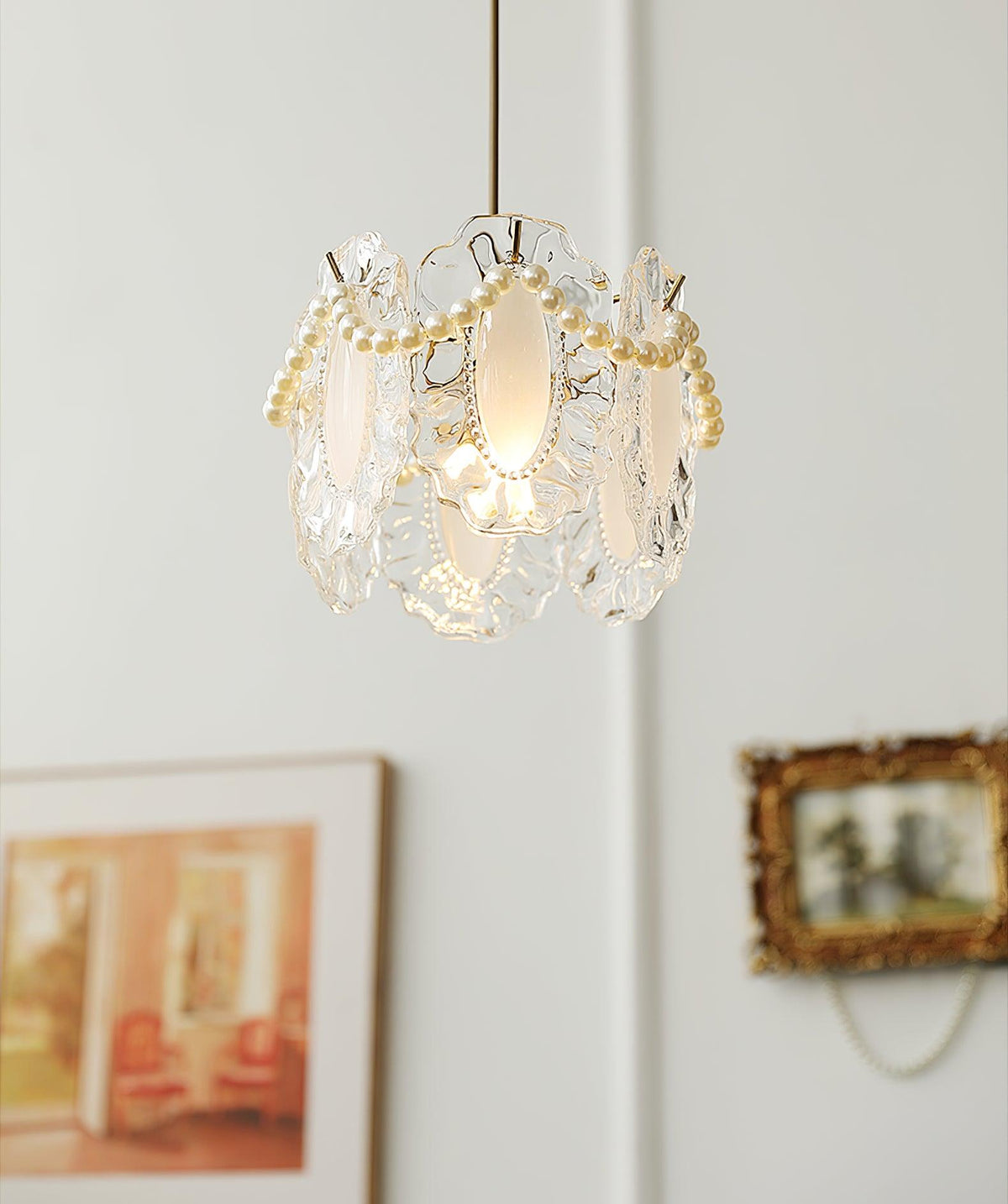 Funklende Krystal Loftlampe | SparkleCrystal