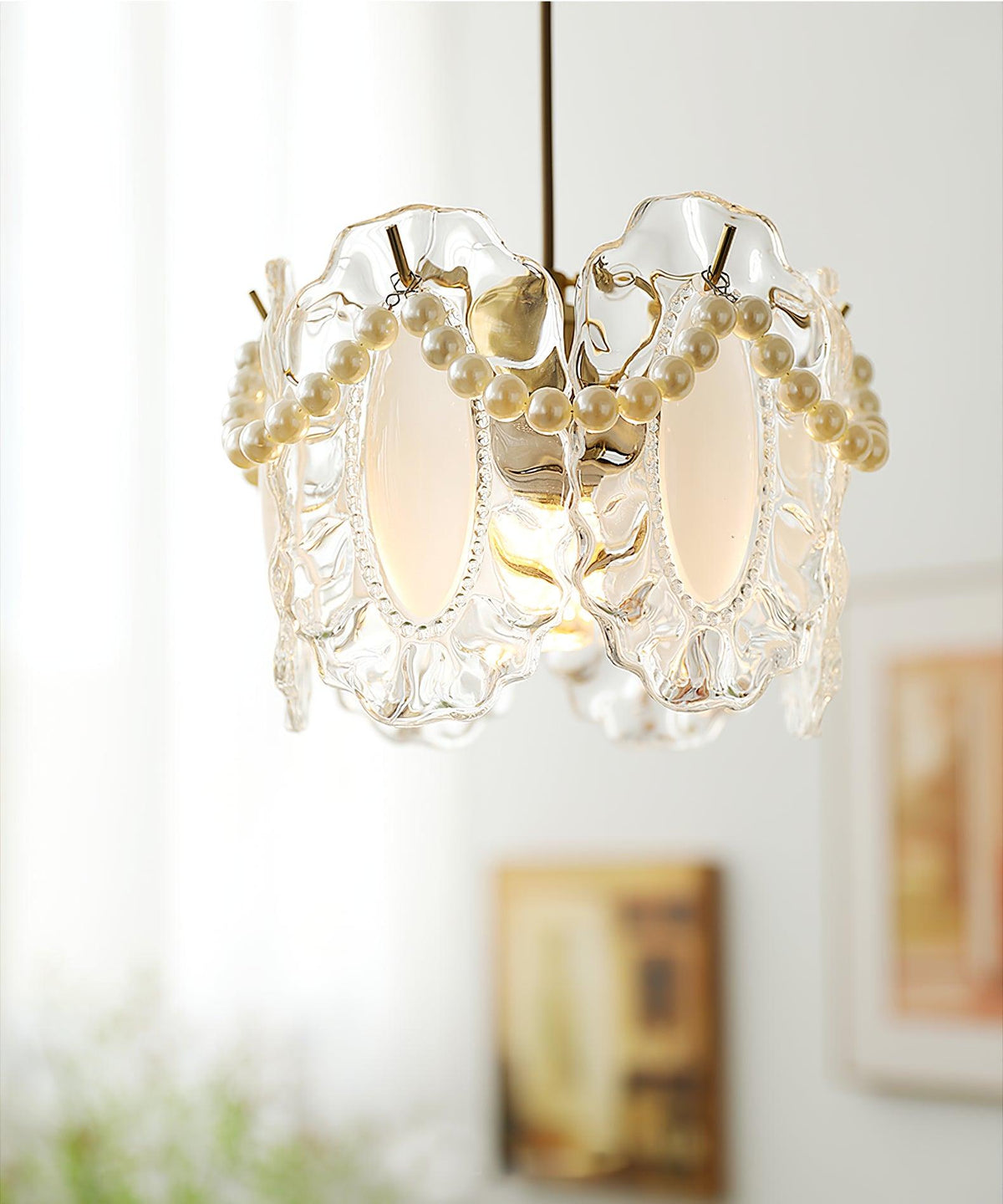 Funklende Krystal Loftlampe | SparkleCrystal