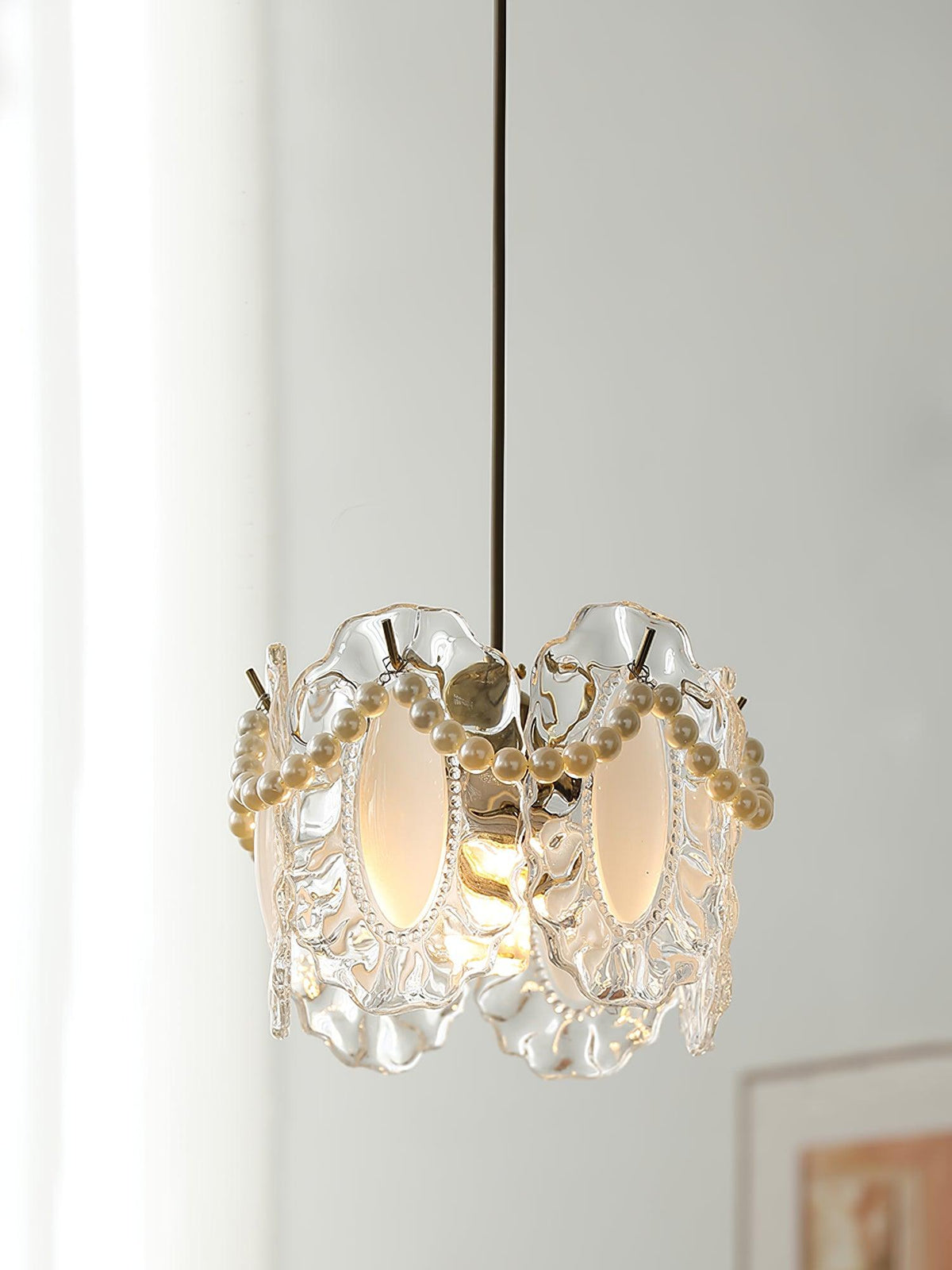 Funklende Krystal Loftlampe | SparkleCrystal