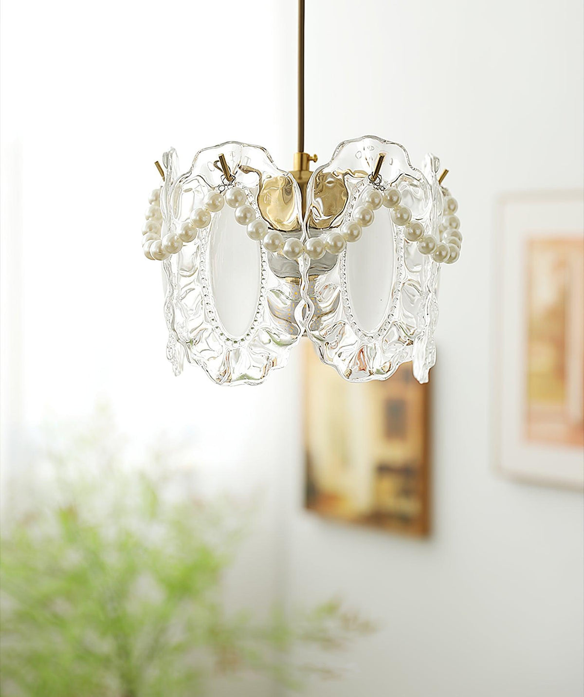 Funklende Krystal Loftlampe | SparkleCrystal