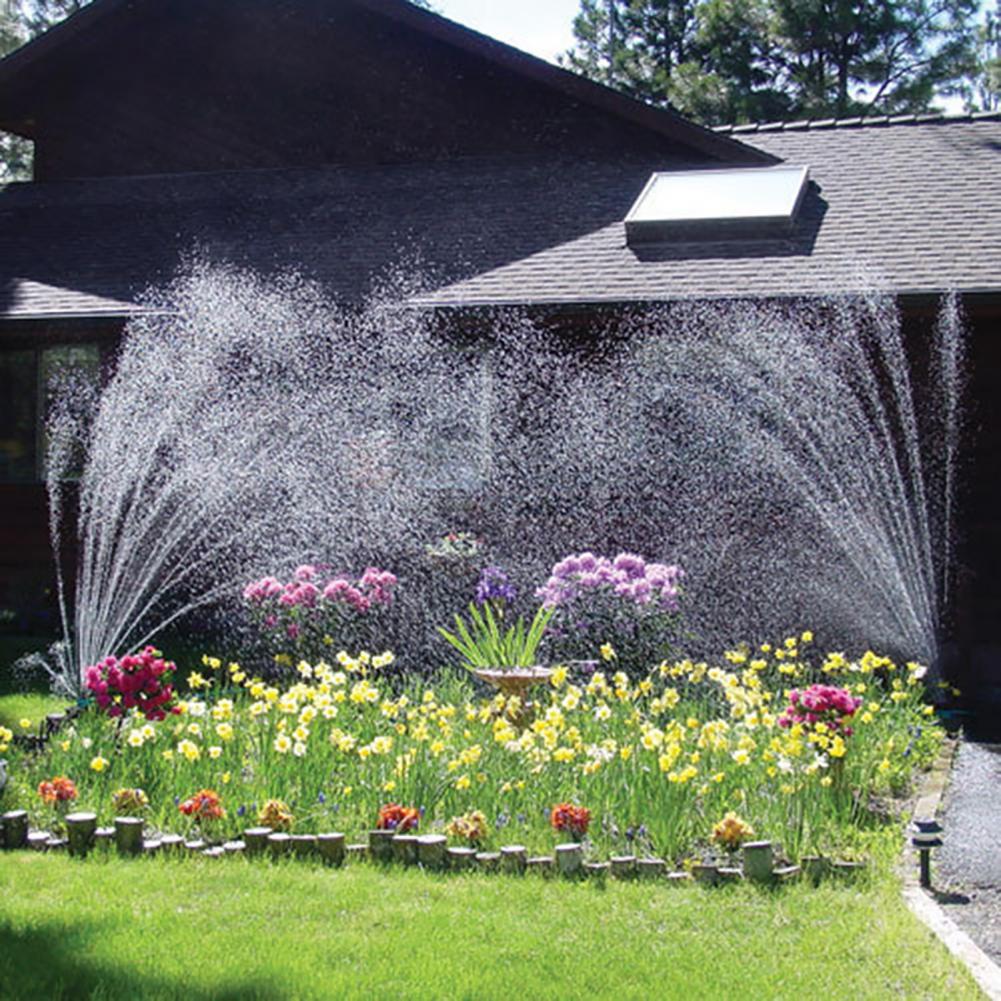 12-i-1 Havevanding System med Justerbar 360 Graders Sprinkler-5