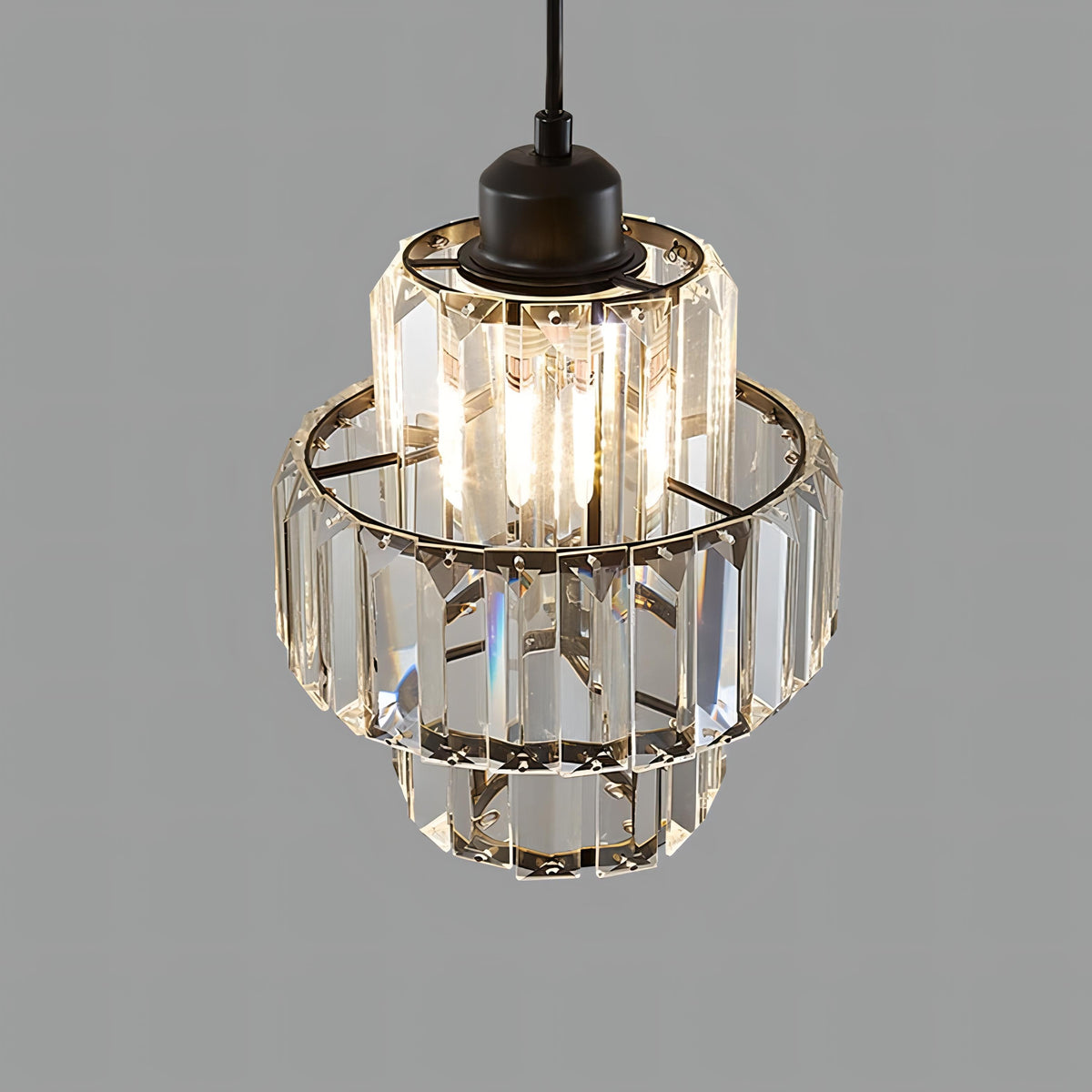 FernandoÉlégance – Loftlampe i Struktureret Krystal