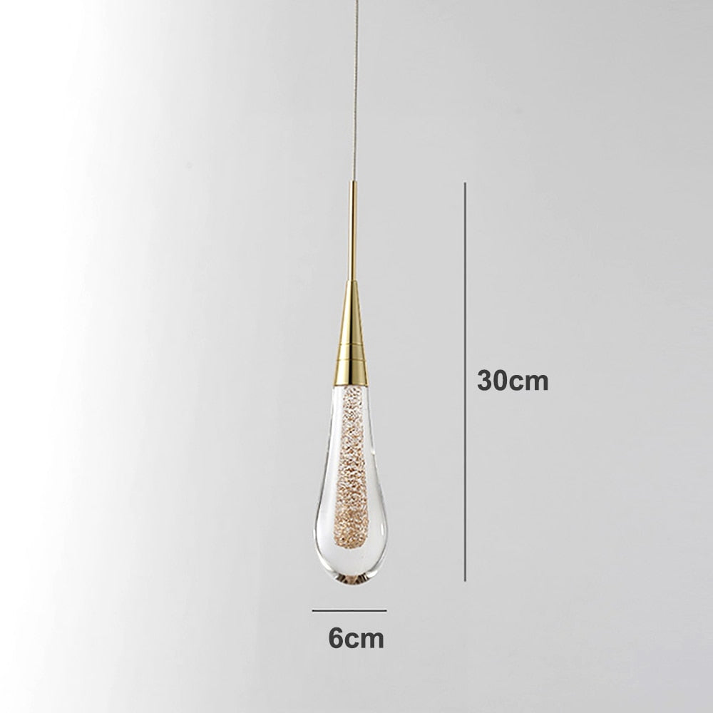 Vanndråpe – Elegant Pendellampe