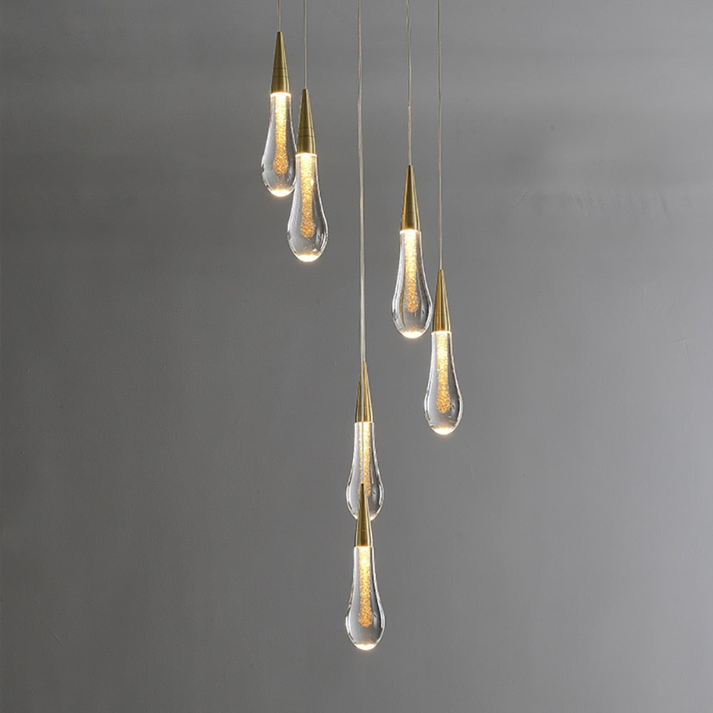 Vanndråpe – Elegant Pendellampe