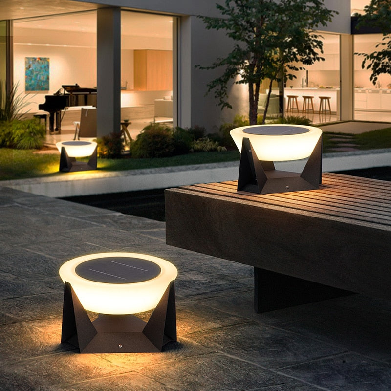 Udendørs Lampe Med Sensor | LuxeGlow-4