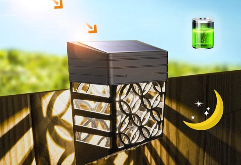 Solarlampe til Have med Sensor | LuxeLight-5