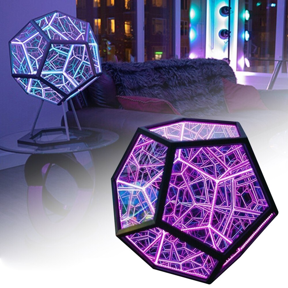 Uendelig Farveskiftende LED-Lampe | InfinityGlow