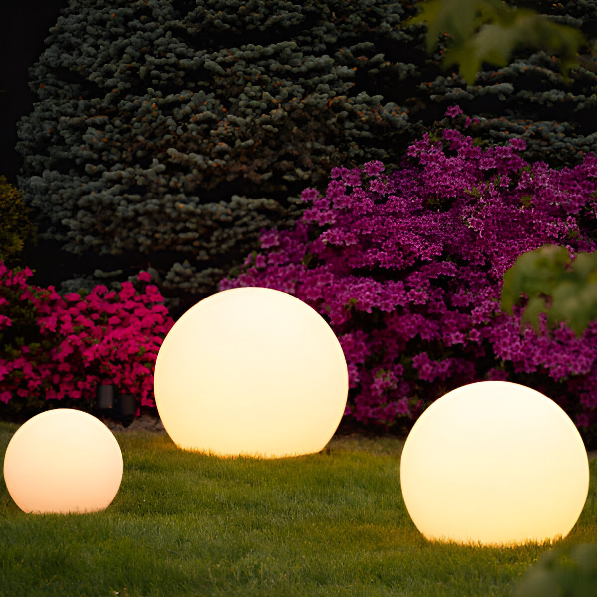 GlimmerSphere LED Buiten Decoratie – Kleurenwisselende, Waterdichte Zwevende Bollen | GlowOrbs