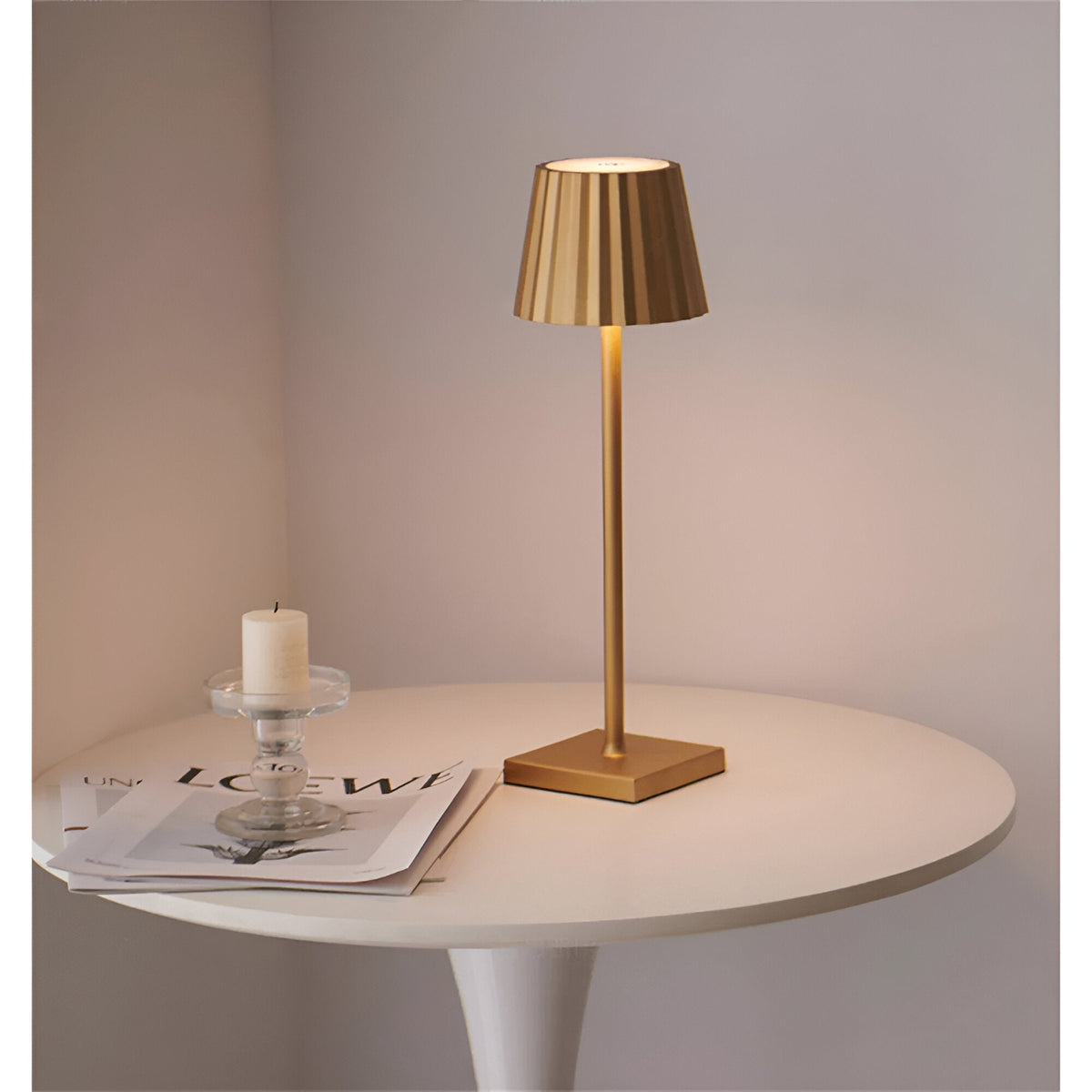 Touch Control & Trådløs Bordlampe | LumiTouch