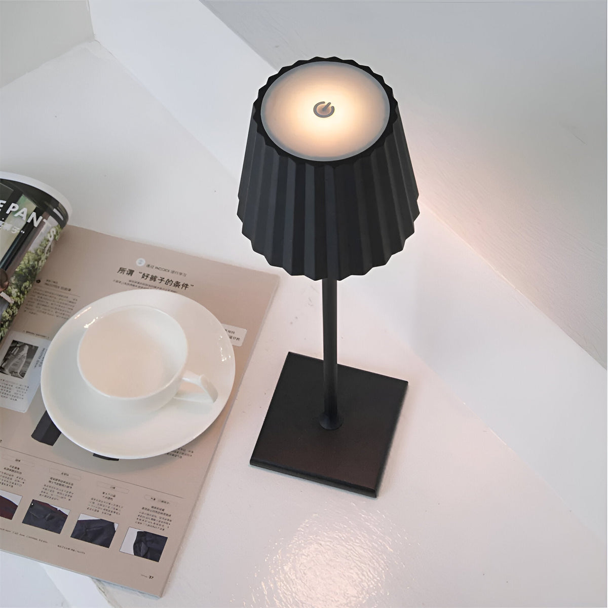 Touch Control & Trådløs Bordlampe | LumiTouch