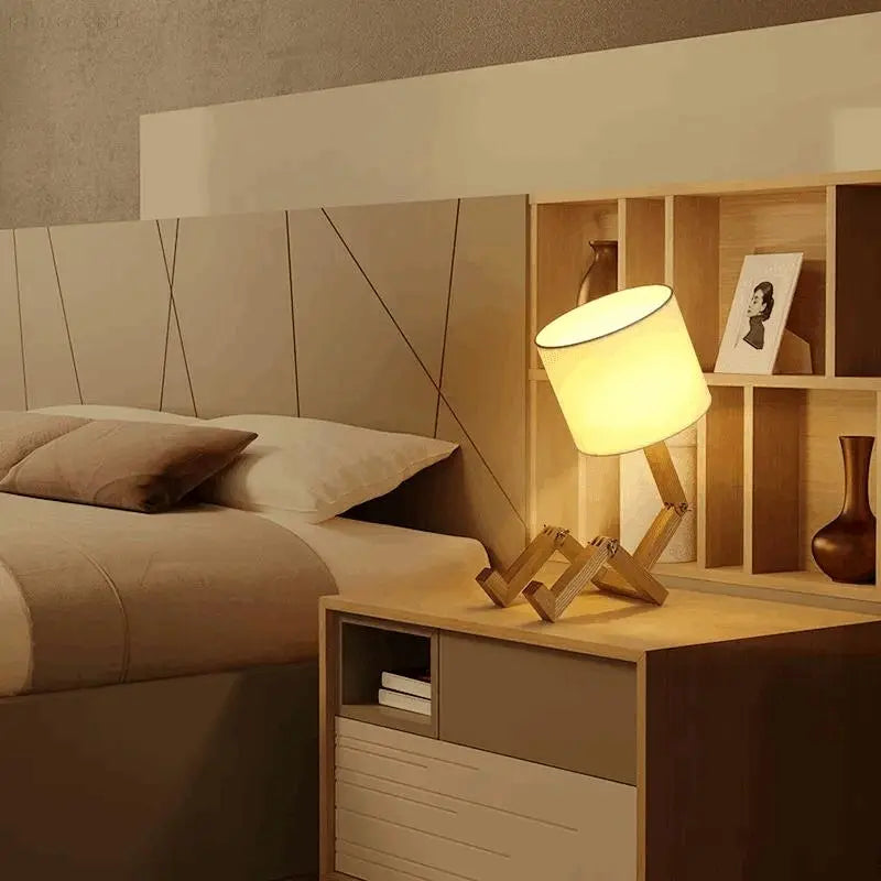 Unik & Humanoid Stil Skrivebordslampe | HumanLite