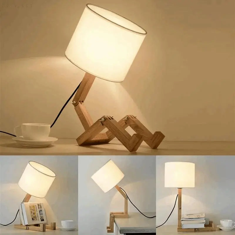 Unik & Humanoid Stil Skrivebordslampe | HumanLite