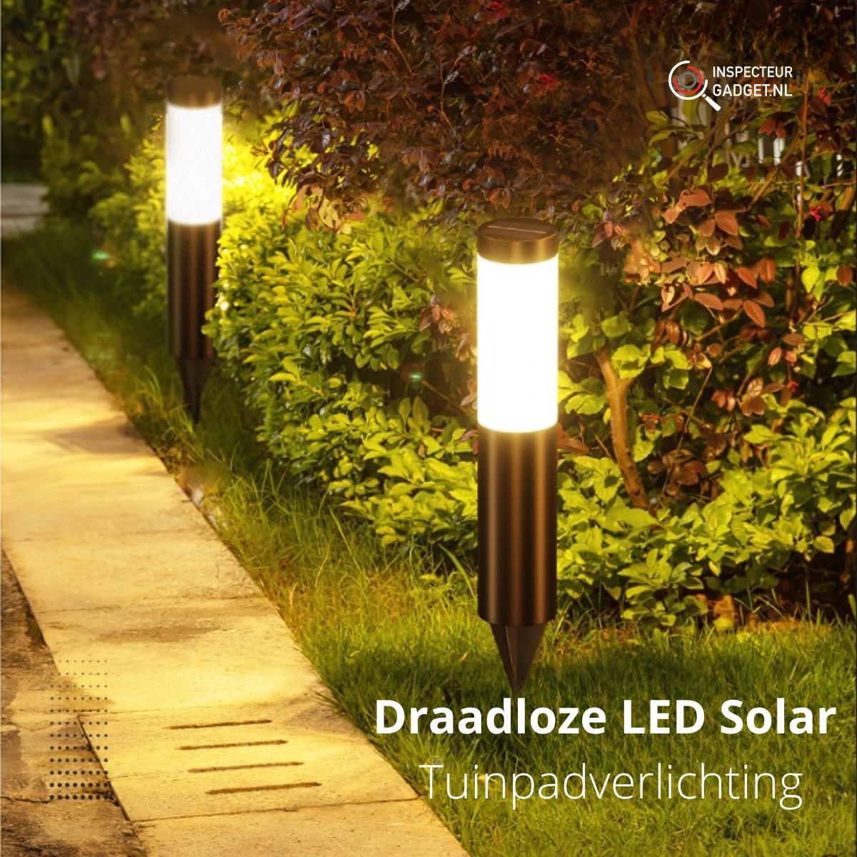 Trådløs LED Solhavevejlampe til Effektiv og Stemningsfuld Belysning-1