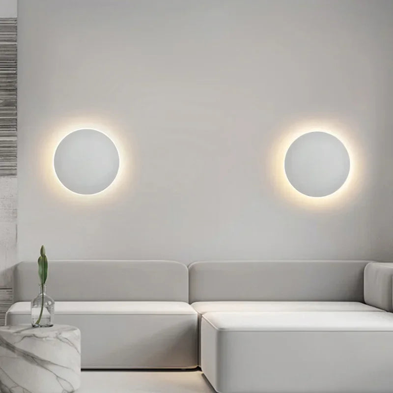 Sleeksphere - Rund LED Touch Væglampe