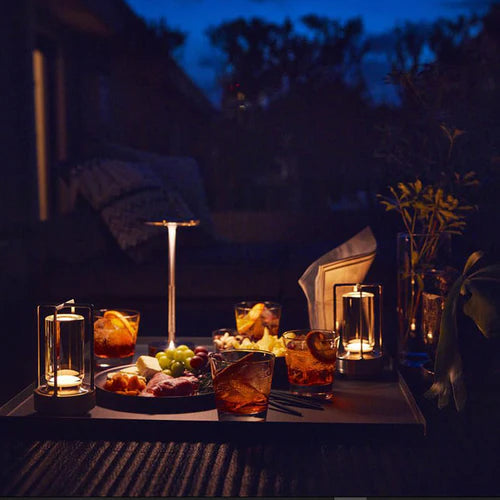 Trådløs Luksus Bordlampe – Elegant og Praktisk | LuxeBeam