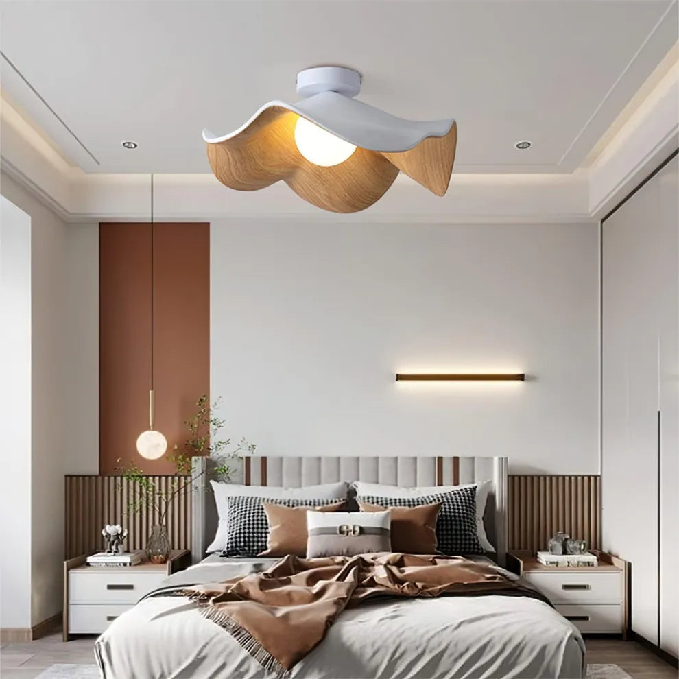 Unik Loftlampe i Naturmaterialer | NatureLume