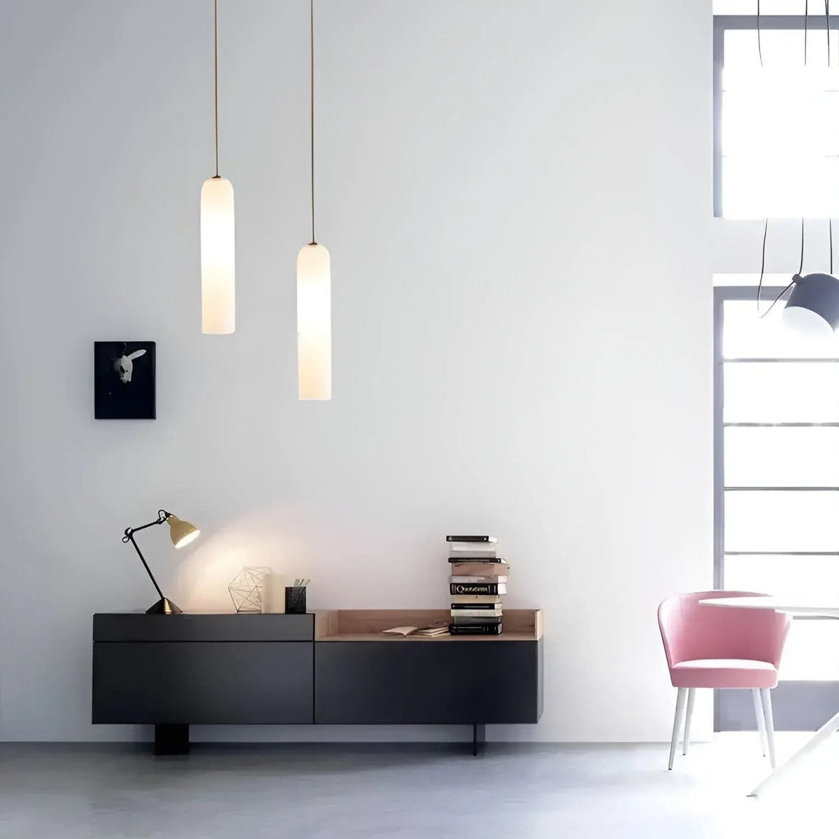 Moderne LED Glas Hængelampe | LumiGlobe