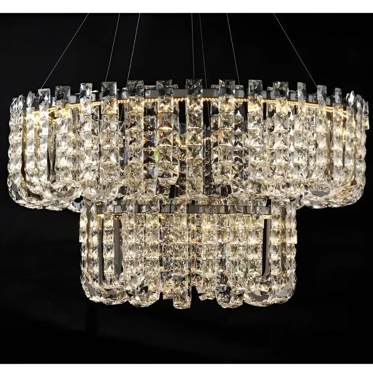 GlitterGlow - Kristallen LED Kroonluchter