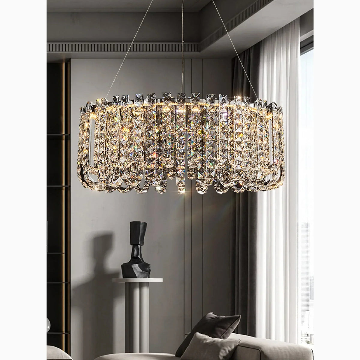 GlitterGlow - Kristallen LED Kroonluchter