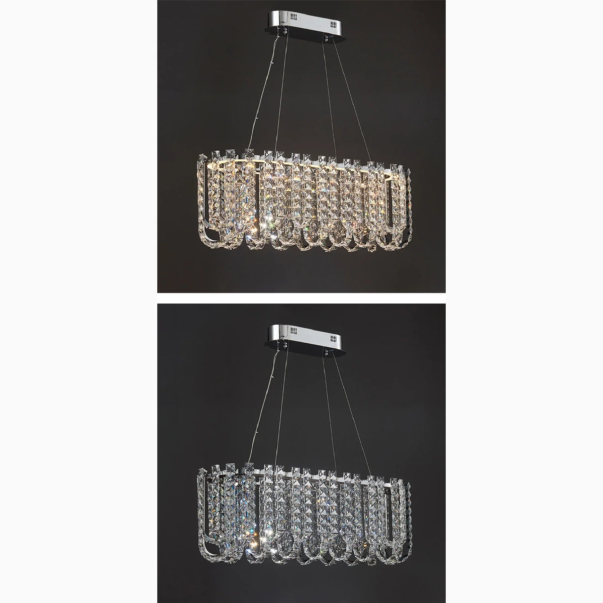 GlitterGlow - Kristallen LED Kroonluchter
