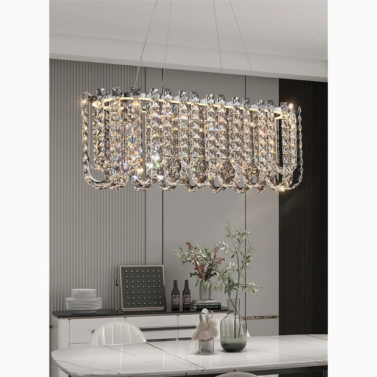 GlitterGlow - Kristallen LED Kroonluchter