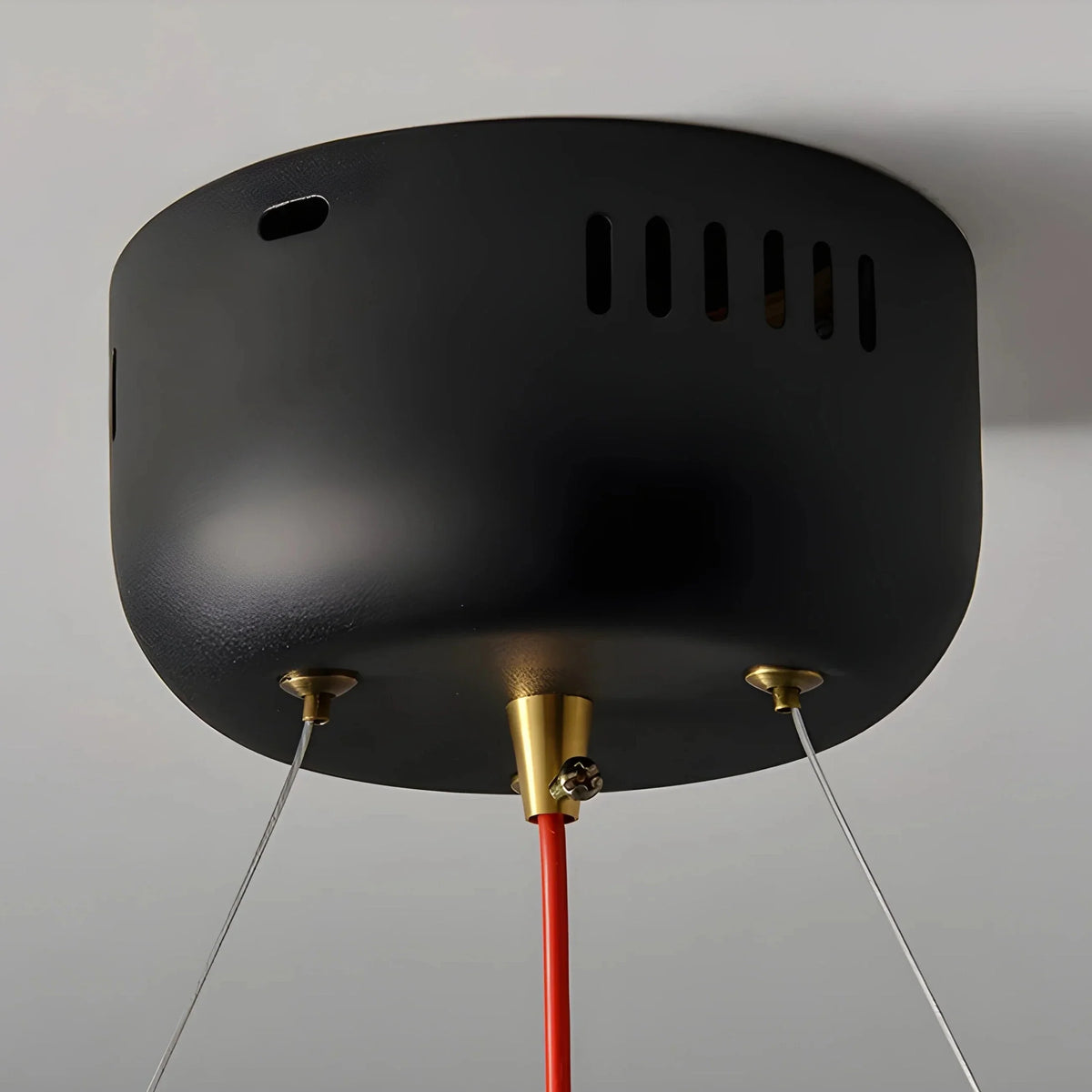 NoirGlow - Minimalistische Zwarte LED Hanglamp