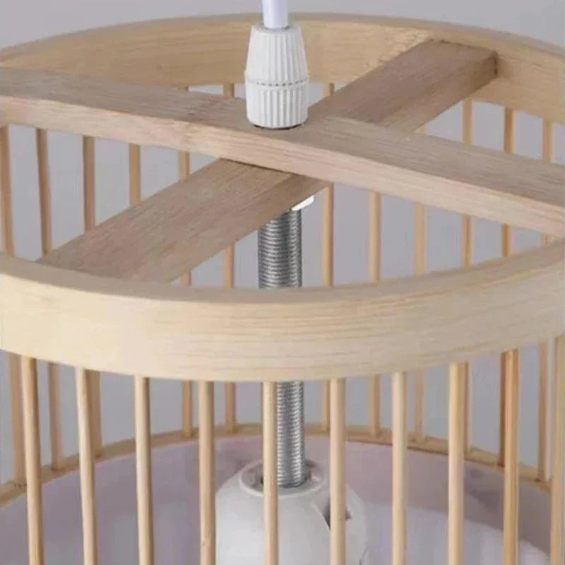 Japansk Design Kroonluchter i Bambus