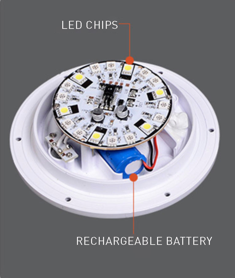 Trådløs LED Bordlampe | GlowSphere