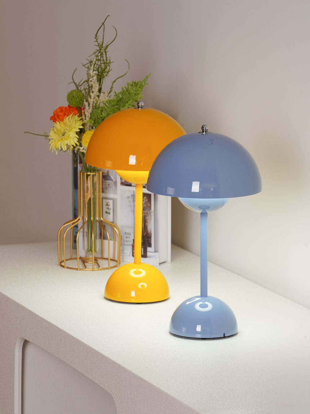 Retro Trådløs Bordlampe – Dæmpbar og Stilfuld | RetroTouch