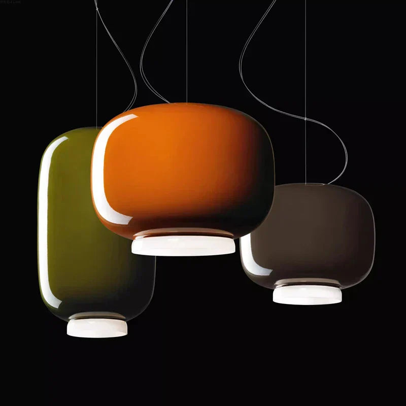 Stilfuld Glas Loftlampe | NordicGlow