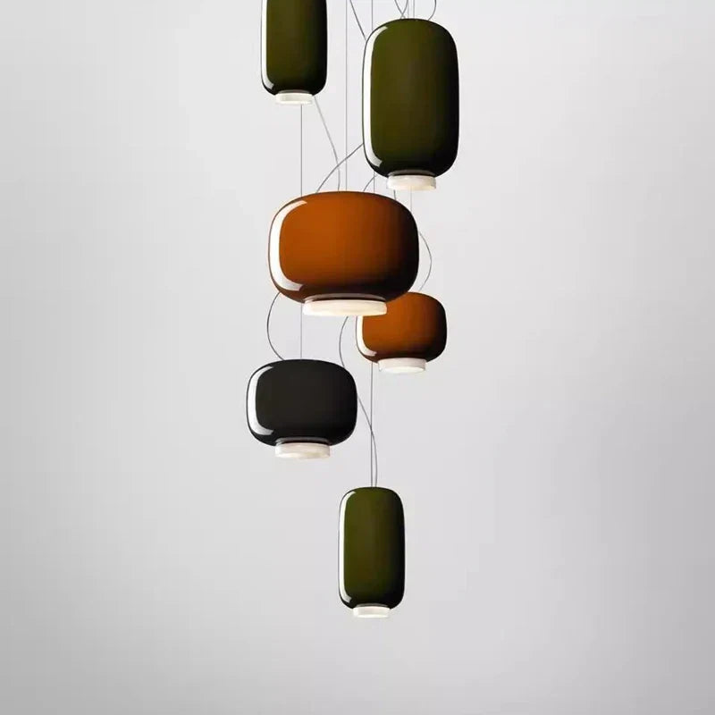 Stilfuld Glas Loftlampe | NordicGlow