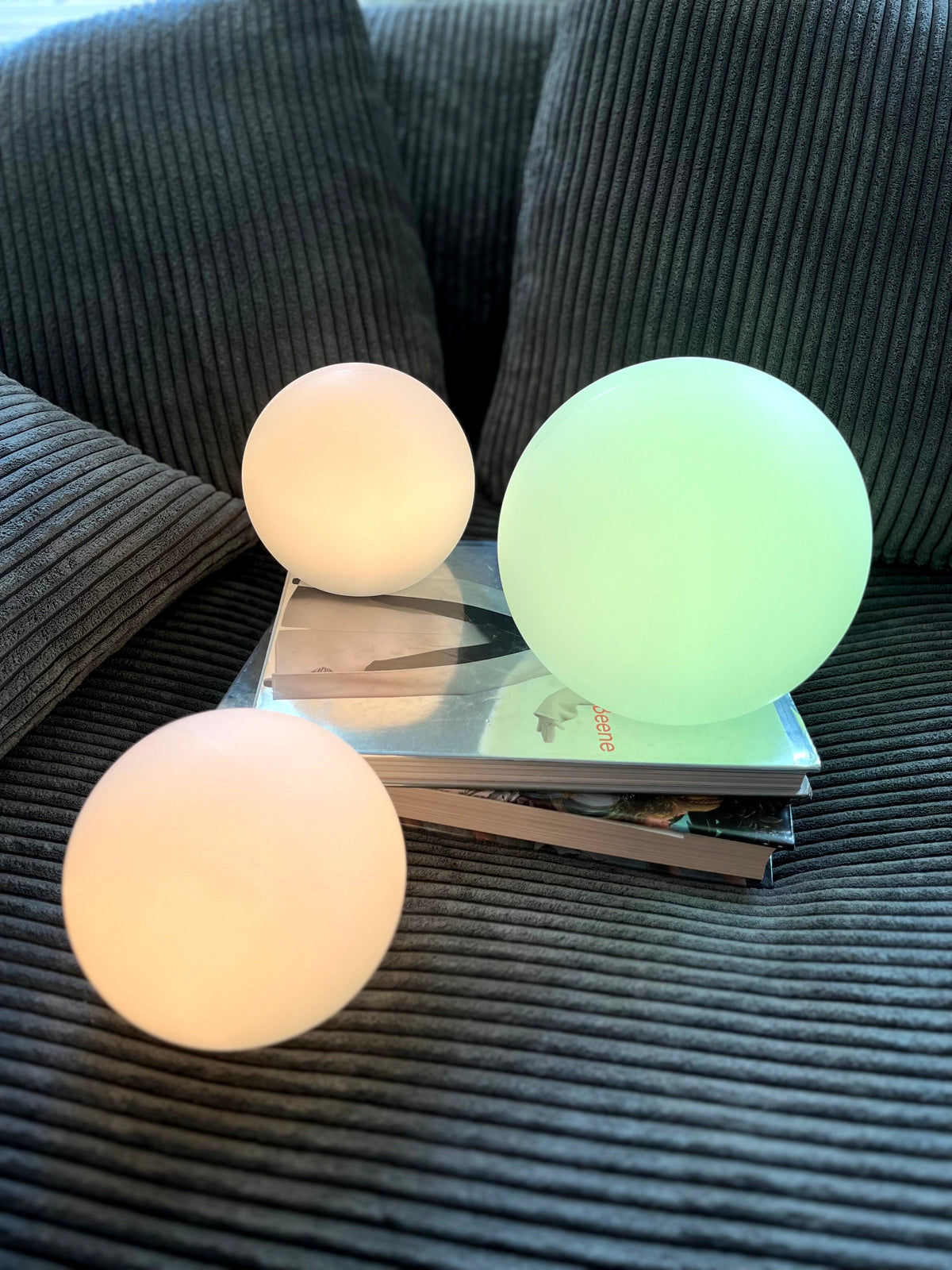 Trådløs LED Bordlampe | GlowSphere