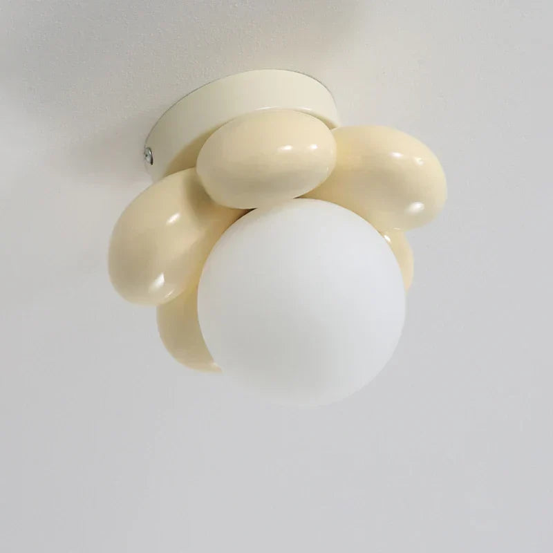 Moderne Blomsterloftlampe | FloraLuxe