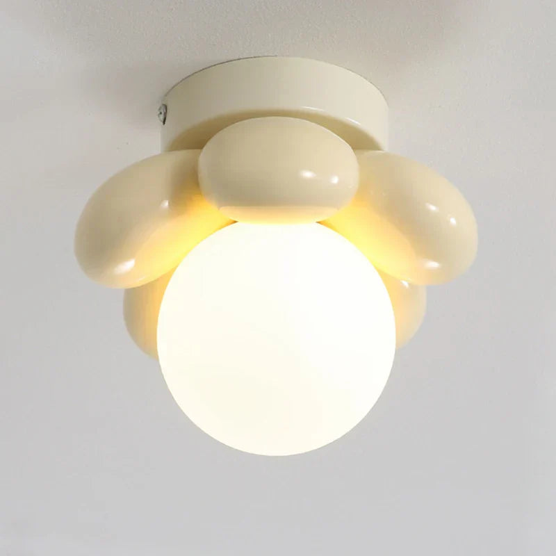 Moderne Blomsterloftlampe | FloraLuxe