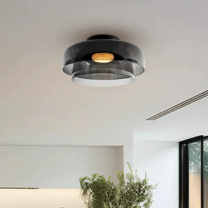 GlassLume - Eksklusiv Middelalderlig Loftslampe