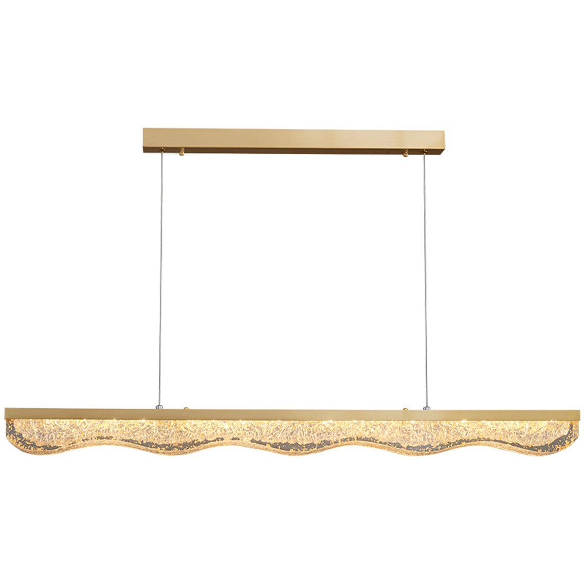 Elegant Rektangulær LED Hængelampe