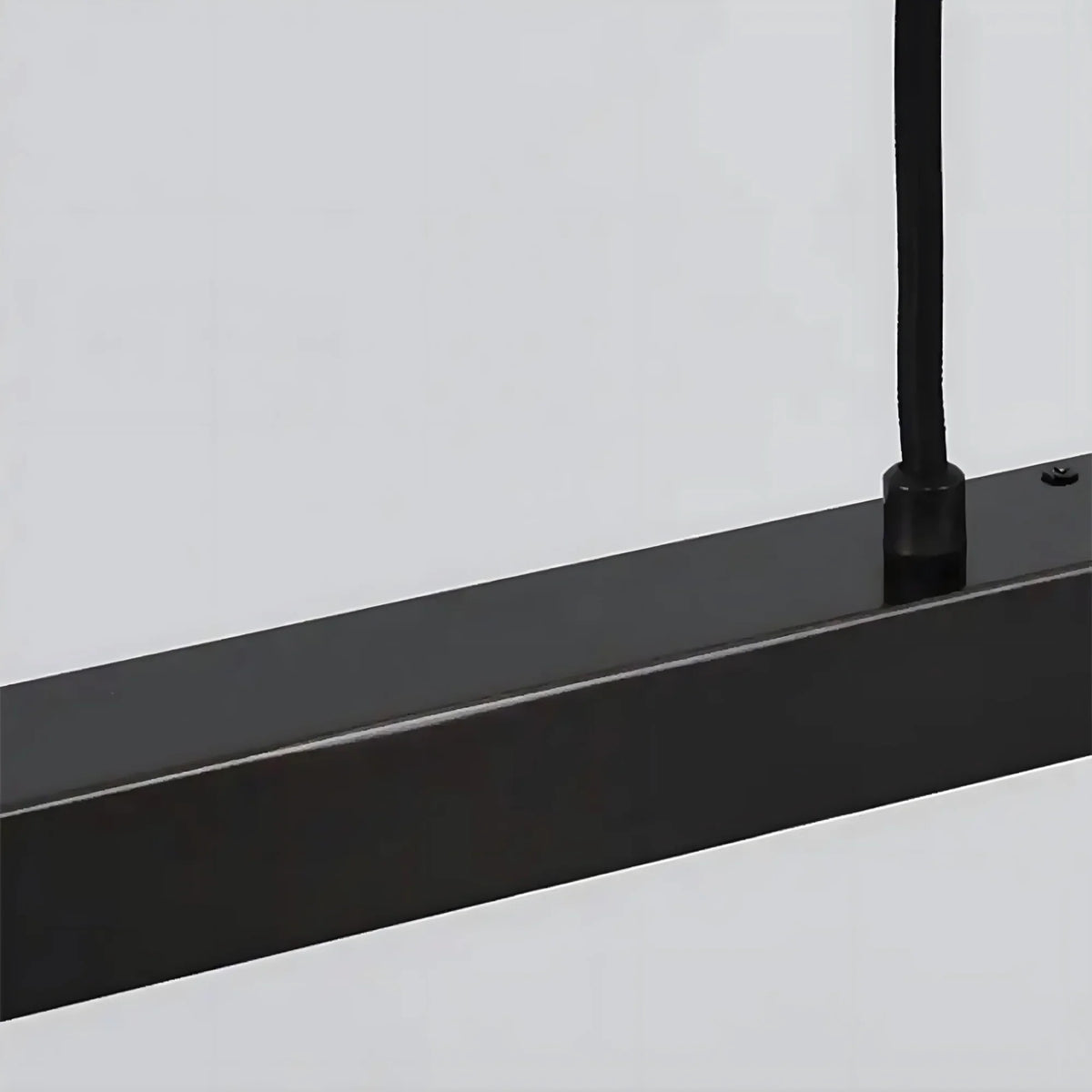 Minimalistisk Sort LED Hængelampe