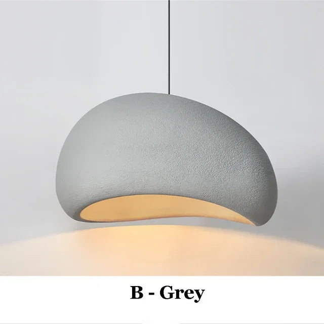 Wabi Sabi Pendellampe - Moderne Loftkrystal Lysekrone