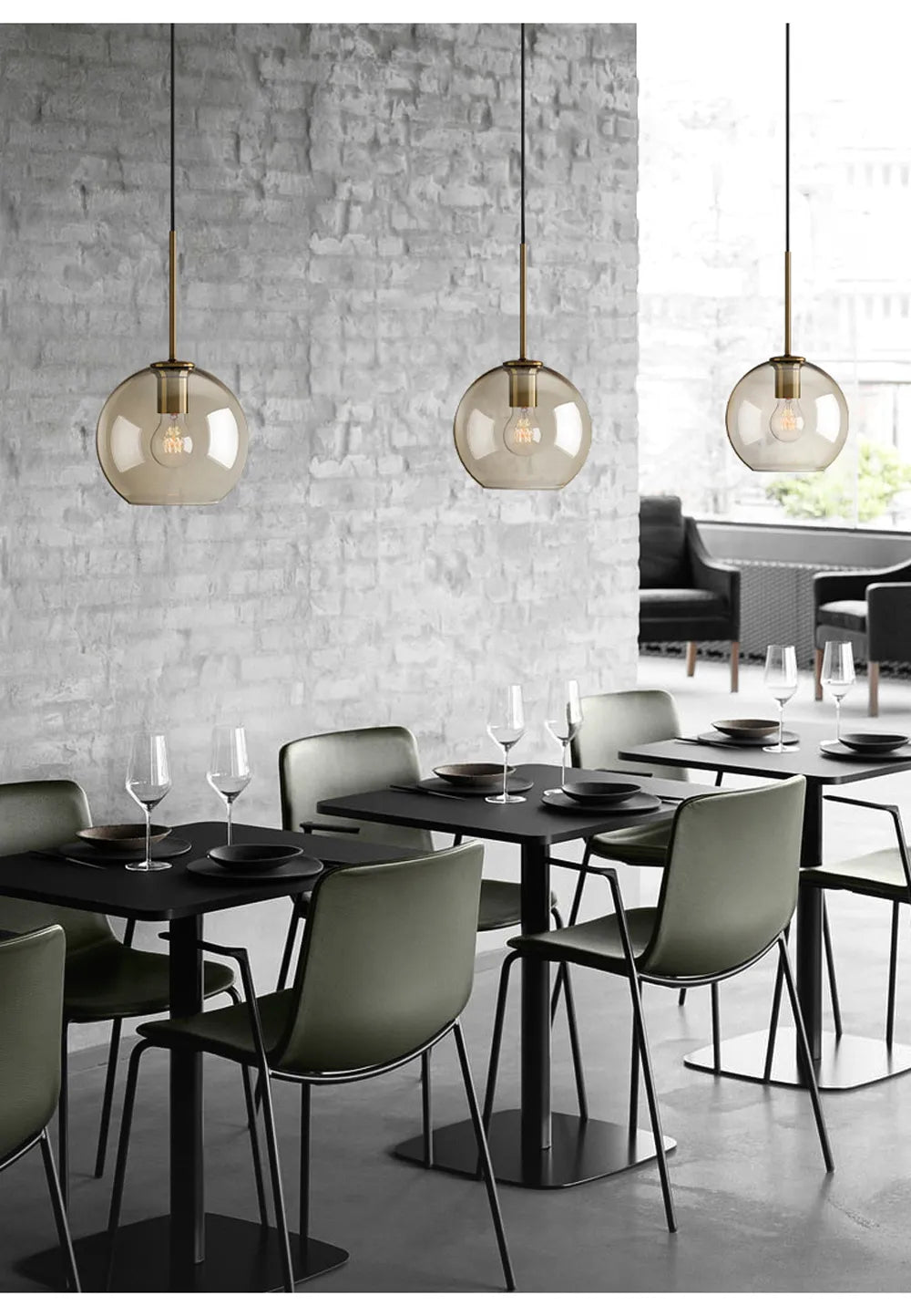 NordicGlow Industrial LED Pendel Lampe