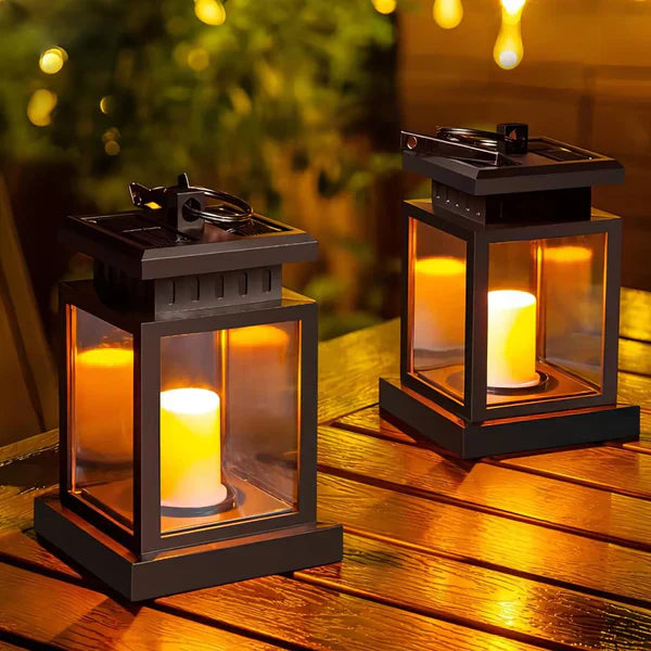 Retro & Elegant Solcellelampe til Haven | SolarRetroGlow
