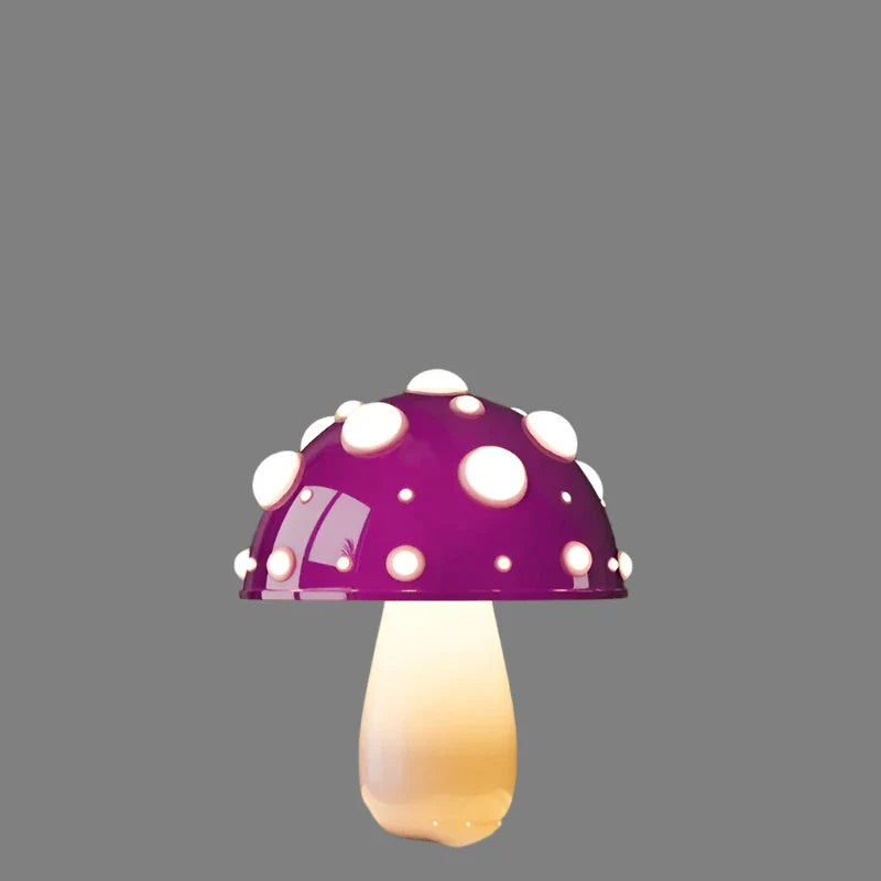 USB Genopladelig LED Svampelampe | MushroomGlow