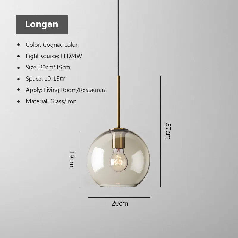 NordicGlow Industrial LED Pendel Lampe